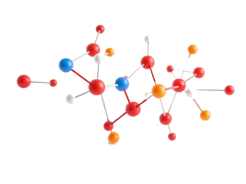 Molecular structure of peptide
