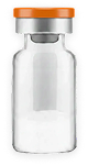 Lyophilized peptide vial